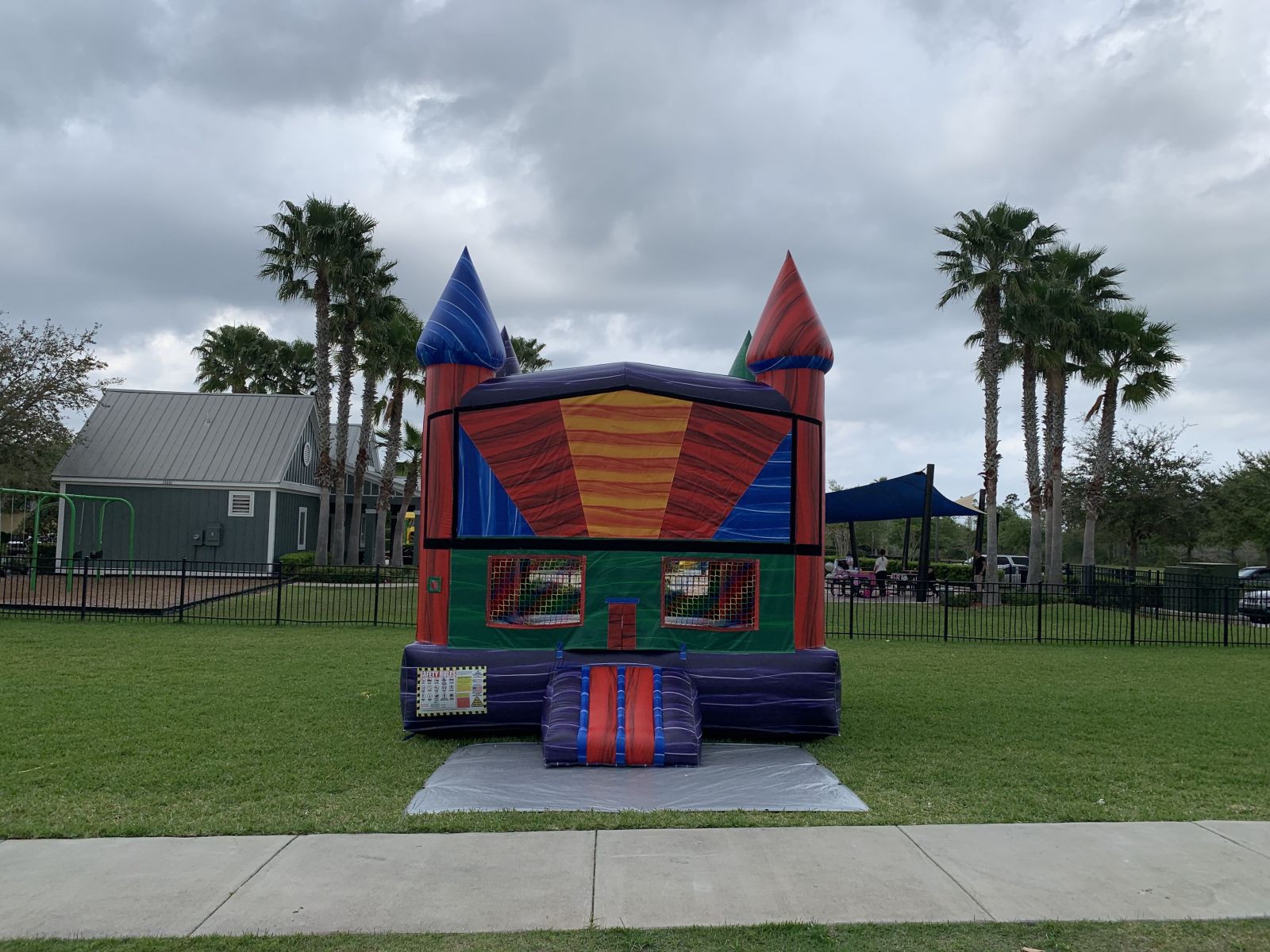 bounce house rental with generator